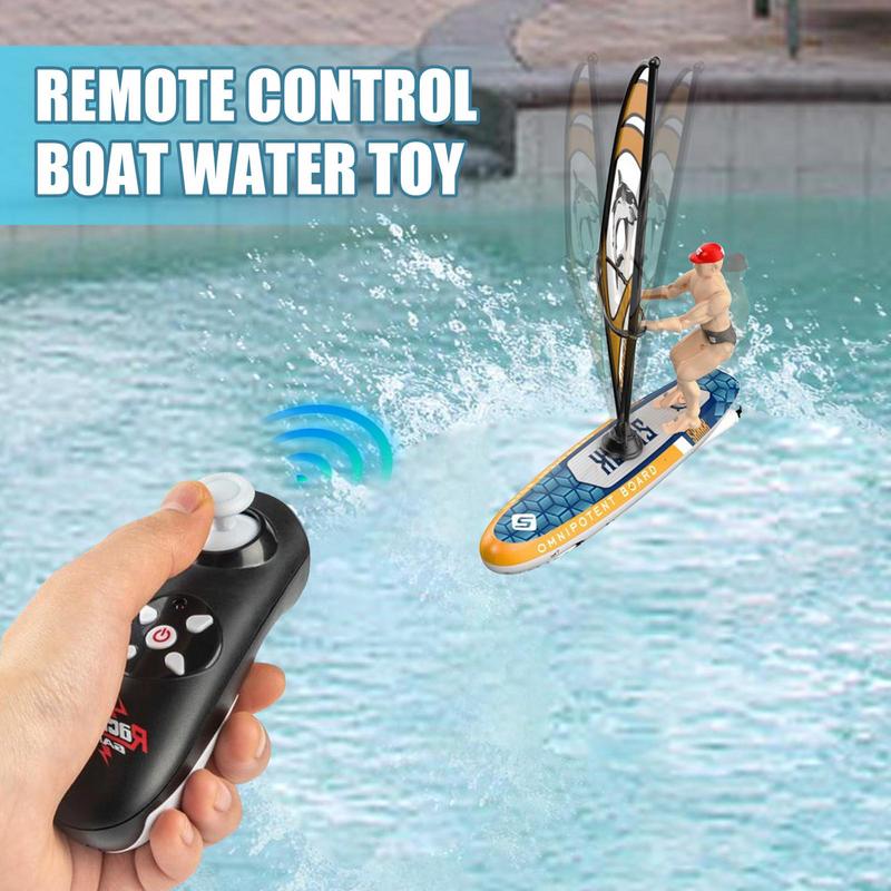 Rc Hobby Grade Boat - Rc Boot 2.4Ghz Afstandsbediening Zeilboten Schommel