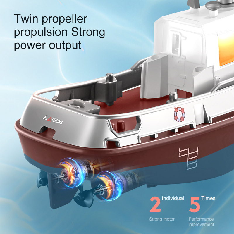 Rc Hobby Grade Boat - 2.4G Kinderen RC Mini Afstandsbestuurde Boot