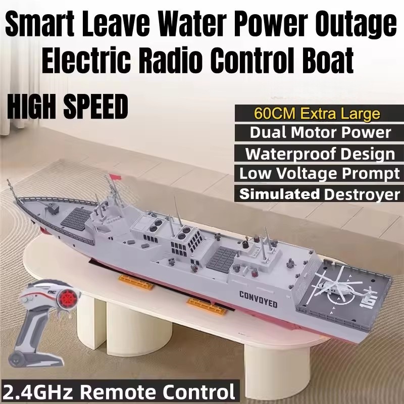 Rc Hobby Grade Boat - NIEUWE Hoge Snelheid Drift RC Destroyer