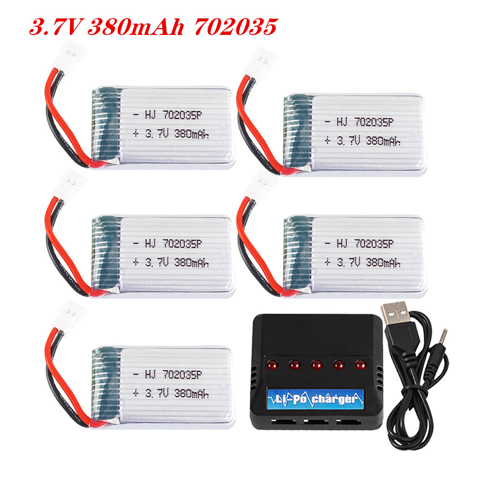 Rc Hobby & Maskinservice I Eskilstuna - 3.7V 380Mah 702035 Lipo Batterij Oplaadbare