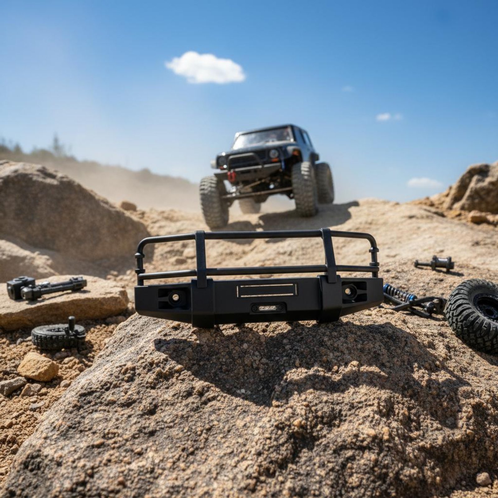 Rc Hobby & Maskinservice I Eskilstuna - RC Crawler voorbumper Model Auto Upgrade
