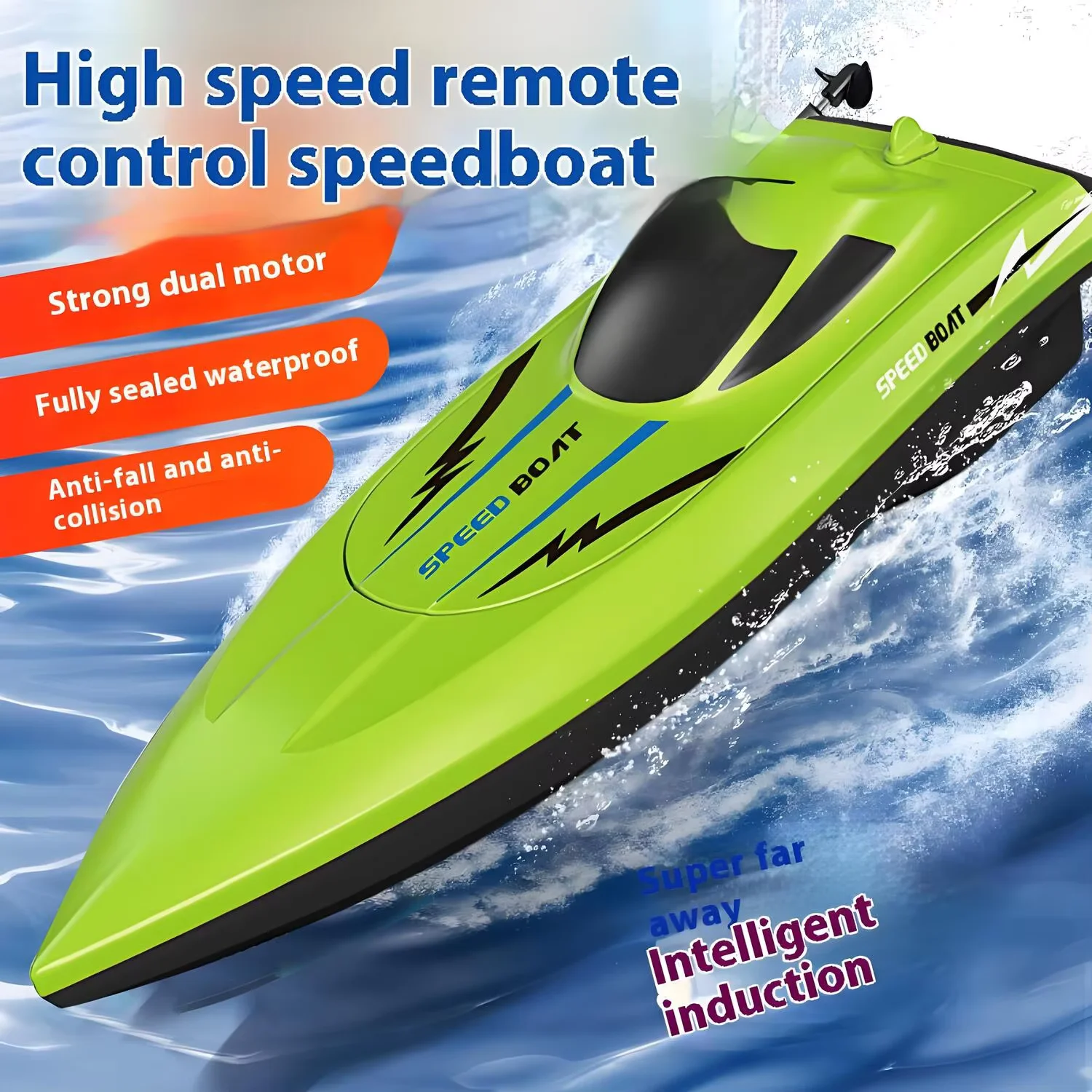 Rc Hobby Grade Boat - Waterdichte & ultrasnelle radiografisch bestuurbare boot