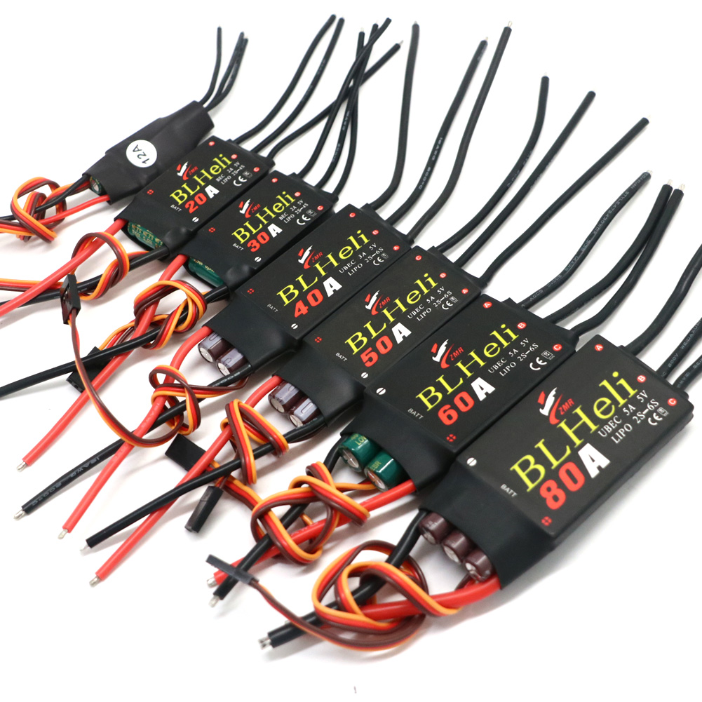Rc Hobby Wing - BLHeli Borstelloze ESC 80A 12A 20A