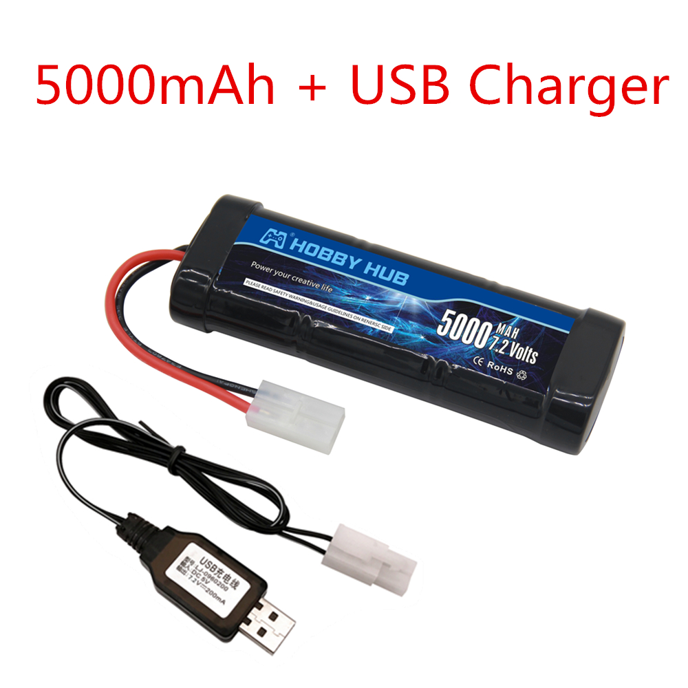 7.2V 5000mAh Ni-Mh-batterij me - Rc Hobby & Maskinservice I Eskilstuna recensie en prijs