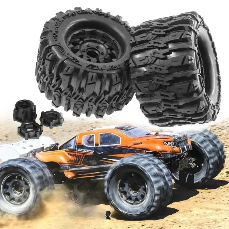 4 stuks 1/8 wielen banden 170m - Rc Truck Monster recensie en prijs