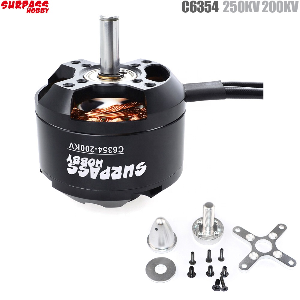 SURPASS HOBBY C6354 6354 250KV - Rc Hobby Wing recensie en prijs