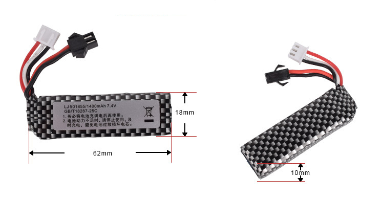 7.4V 1400Mah 25C 501855 Lipo B - Rc Hobby & Maskinservice I Eskilstuna recensie en prijs