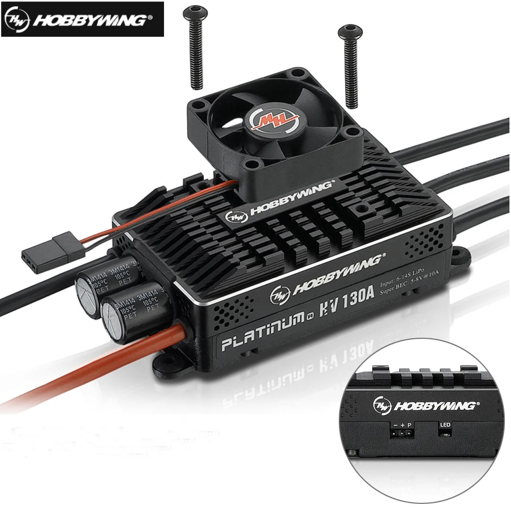 Hobbywing Platinum HV 130A SBE - Rc Hobby Wing recensie en prijs