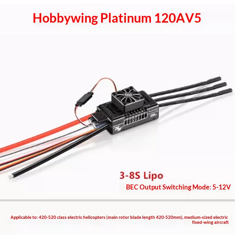 Hobbywing Platinum 80a V5,120a - Rc Hobby Wing recensie en prijs
