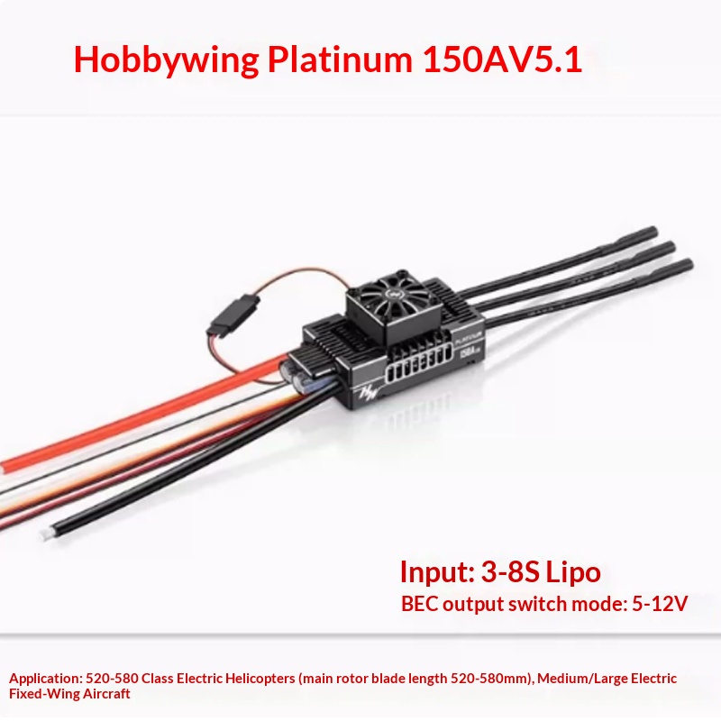 Hobbywing Platinum 80a V5,120a - Rc Hobby Wing recensie en prijs
