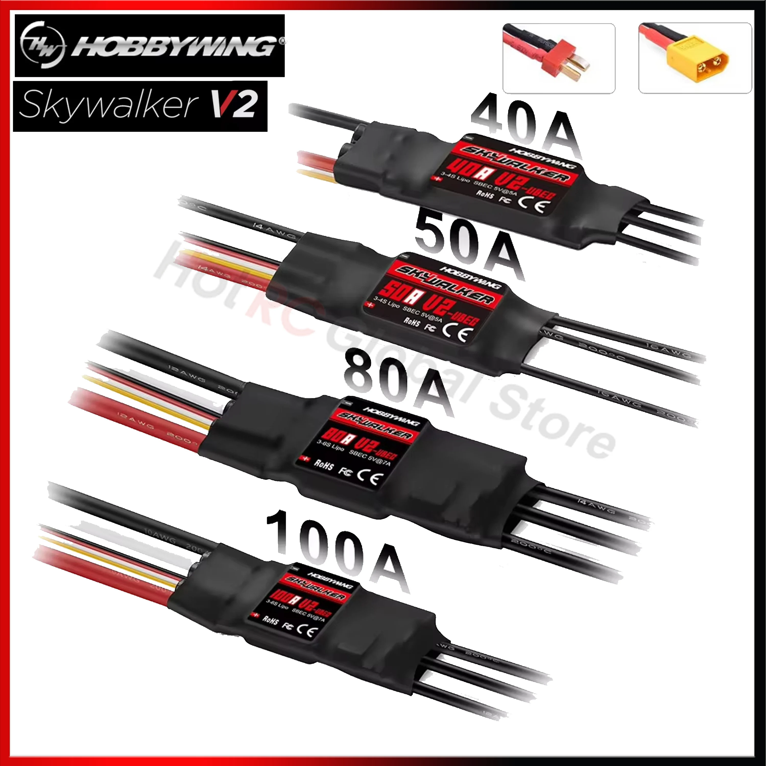 Hobbywing Skywalker V2 Series  - Rc Hobby Wing recensie en prijs