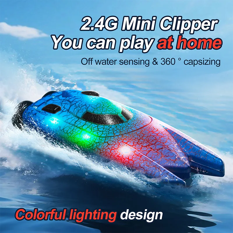 2.4G Mini RC Boot met Verlicht - Rc Hobby Grade Boat recensie en prijs