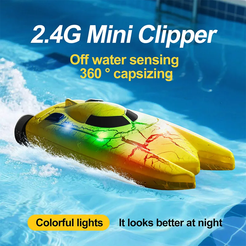 2.4G Mini RC Boot met Verlicht - Rc Hobby Grade Boat recensie en prijs