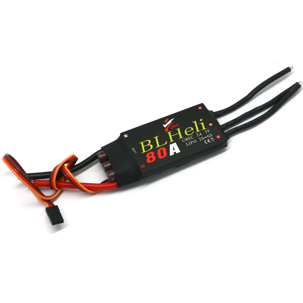 BLHeli Borstelloze ESC 80A 12A - Rc Hobby Wing recensie en prijs